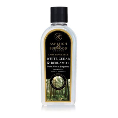 White Cedar & Bergamot 250ml Fragrance Lamp Refill OIl