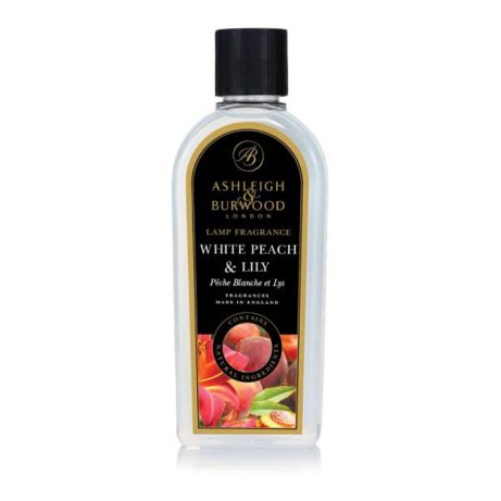 White Peach & Lilly 250ml Fragrance Lamp Refill OIl